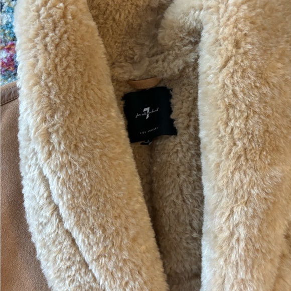 7 for all mankind faux fur vest - Picture 2 of 8